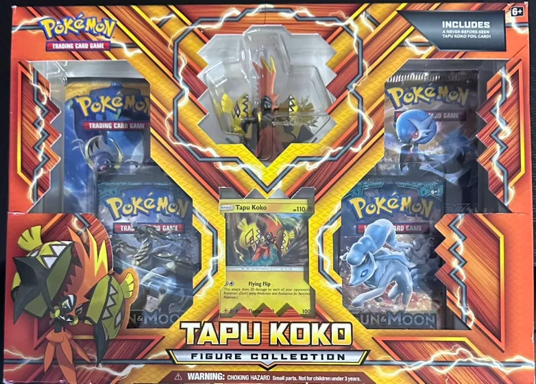 Pokemon TCG: Tapu Koko Figure Collection Box