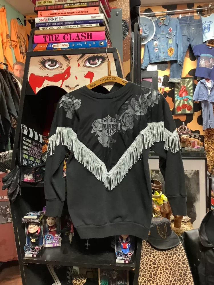Vintage Harley-Davidson Fringe Sweatshirt