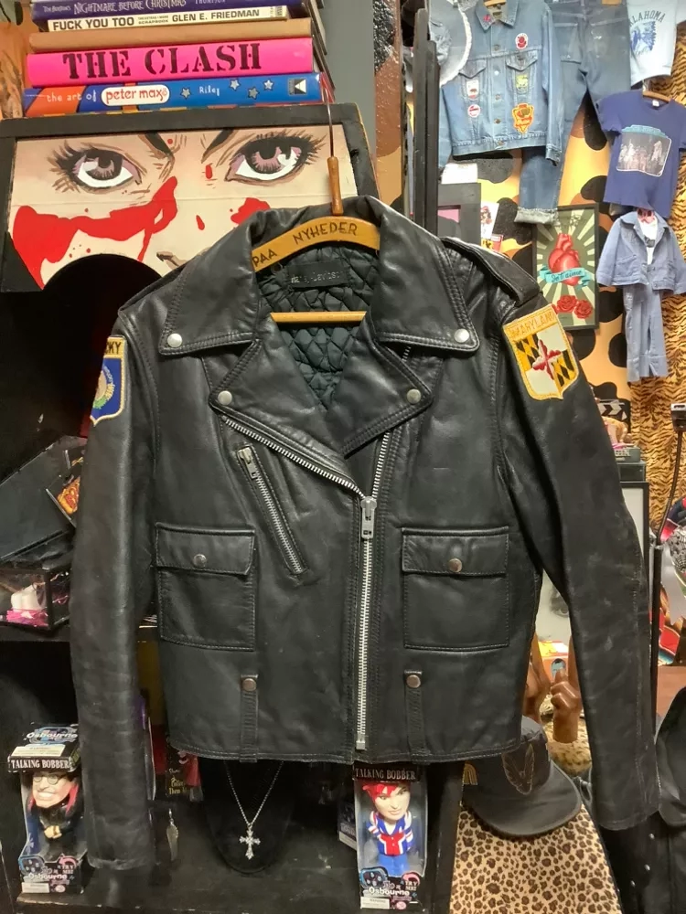 Vintage HarLey Davidson Marines Leather Motorcycle Jacket