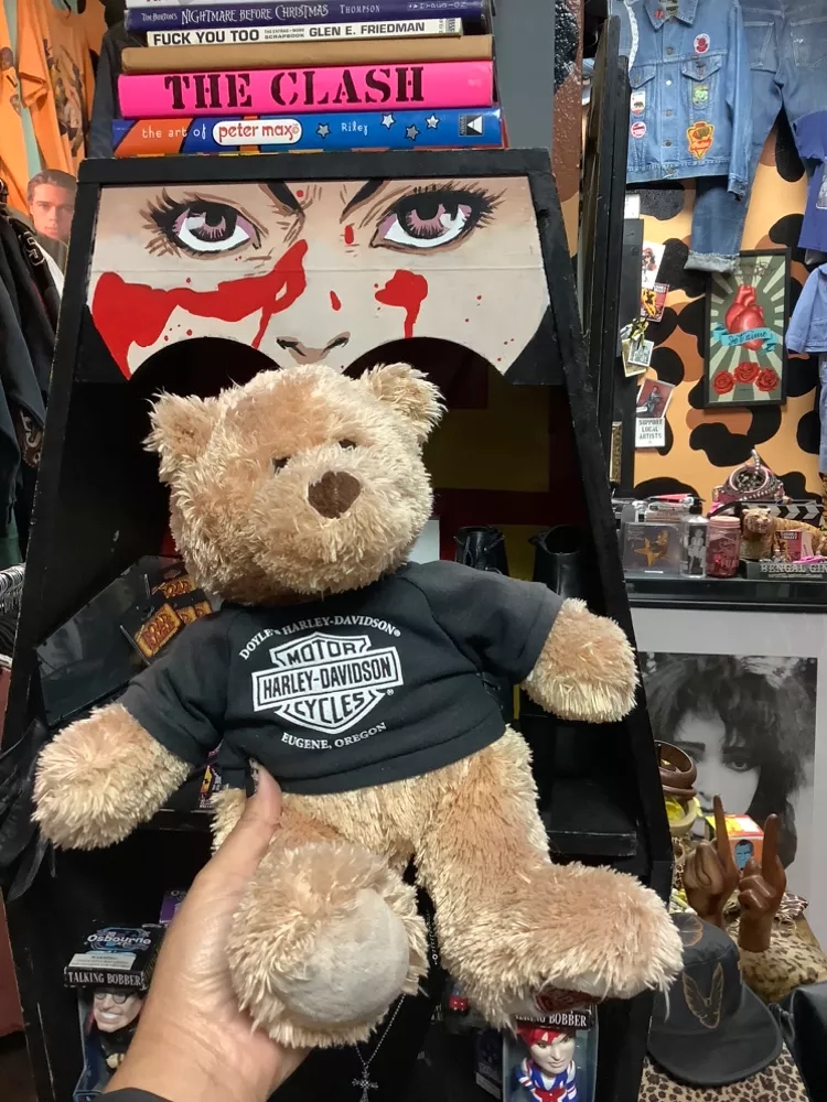 Vintage Harley Davidson Bear Plushie