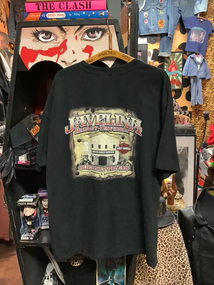 Vintage Harley-Davidson 'Getting Lucky' DesigN T