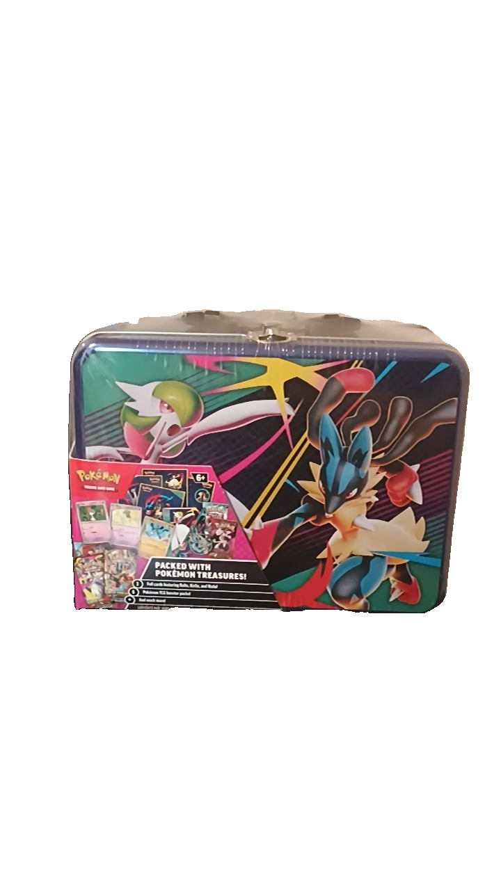 Pokemon TCG: Lucario & Gardevoir Tin - Ready to Battle! (RIP)