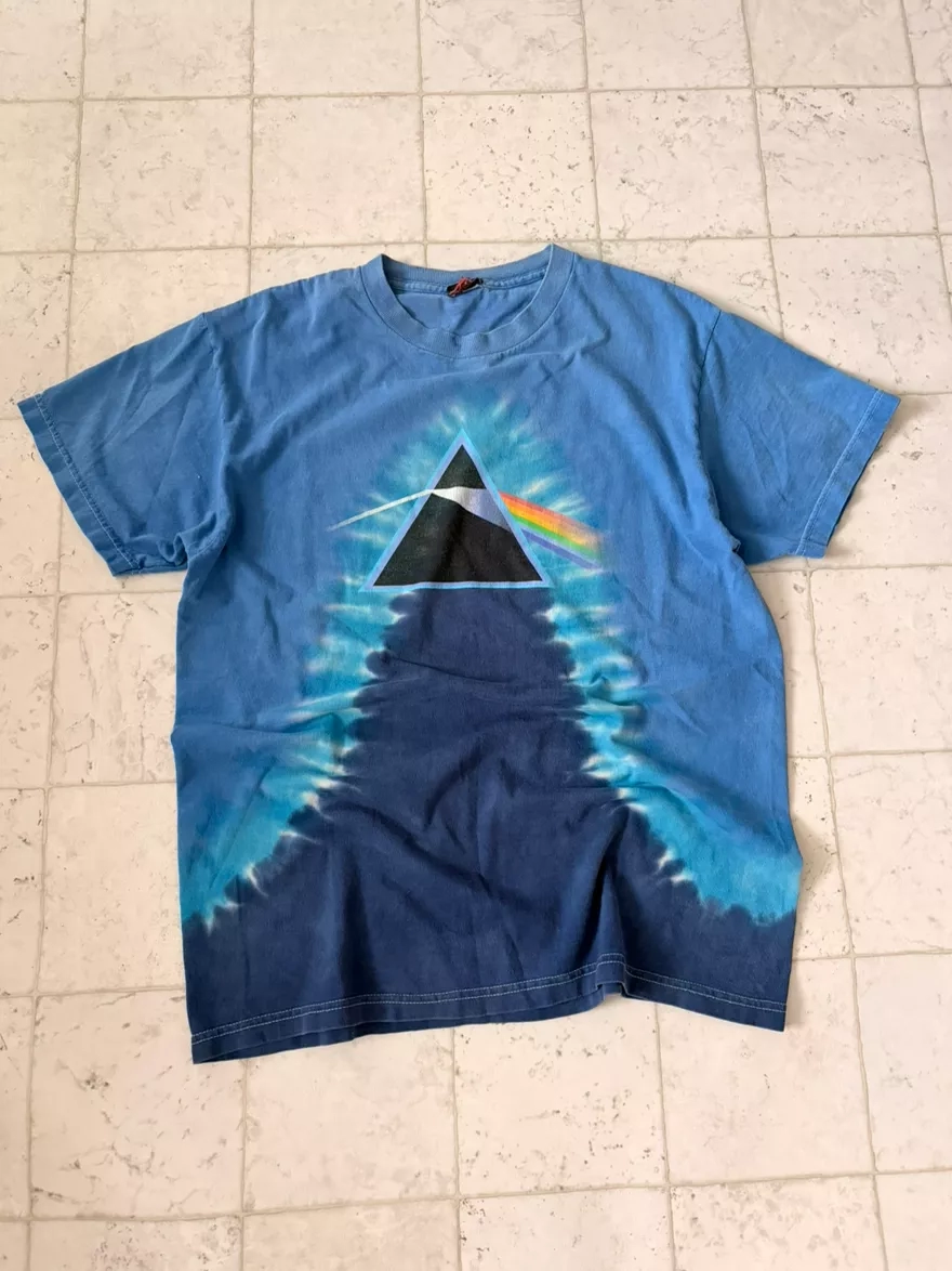 Vintage Dark Side of the Moon Tie Dye T-Shirt