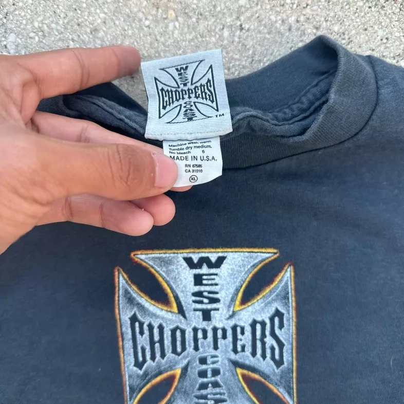 West Coast Choppers Long Sleeve Tee reprint