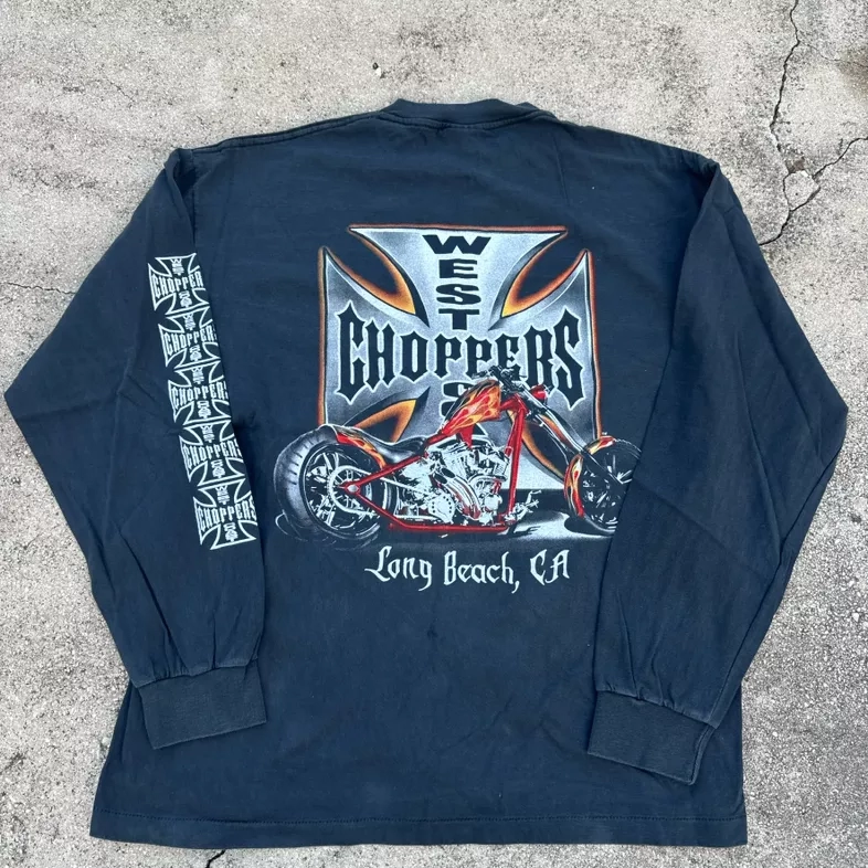 West Coast Choppers Long Sleeve Tee reprint