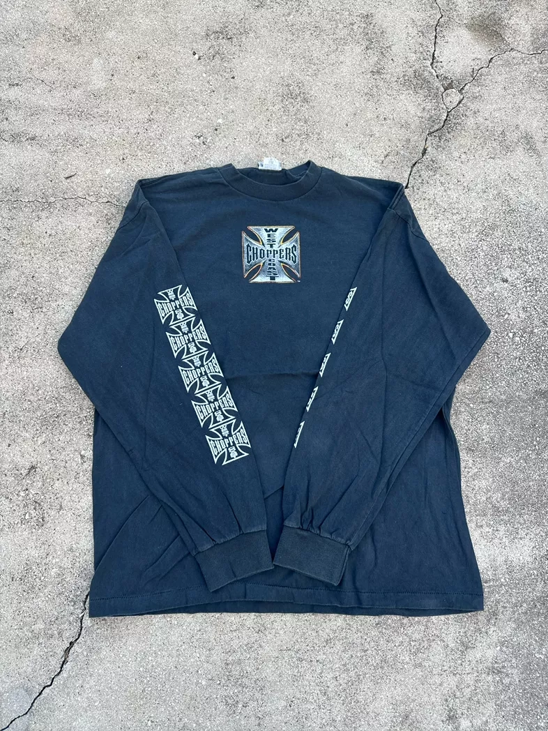 West Coast Choppers Long Sleeve Tee reprint