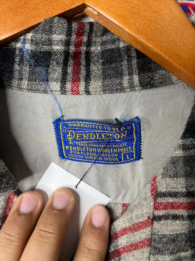 Vintage Pendleton Wool Plaid Shirt