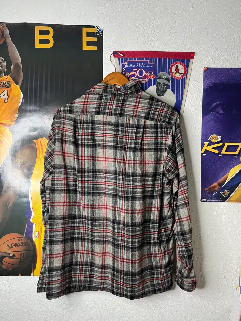 Vintage Pendleton Wool Plaid Shirt