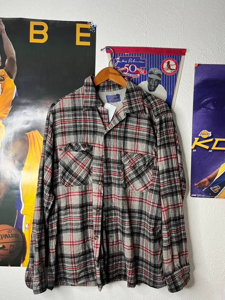 Vintage Pendleton Wool Plaid Shirt
