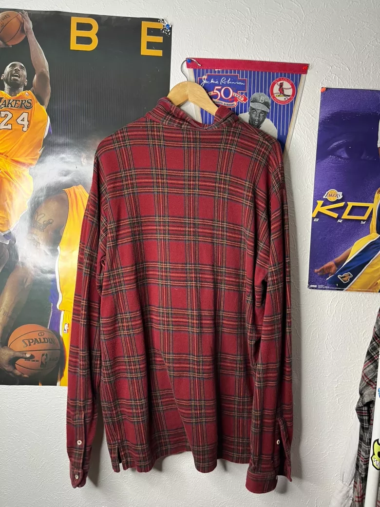 Vintage Polo Ralph Lauren Red Plaid Shirt
