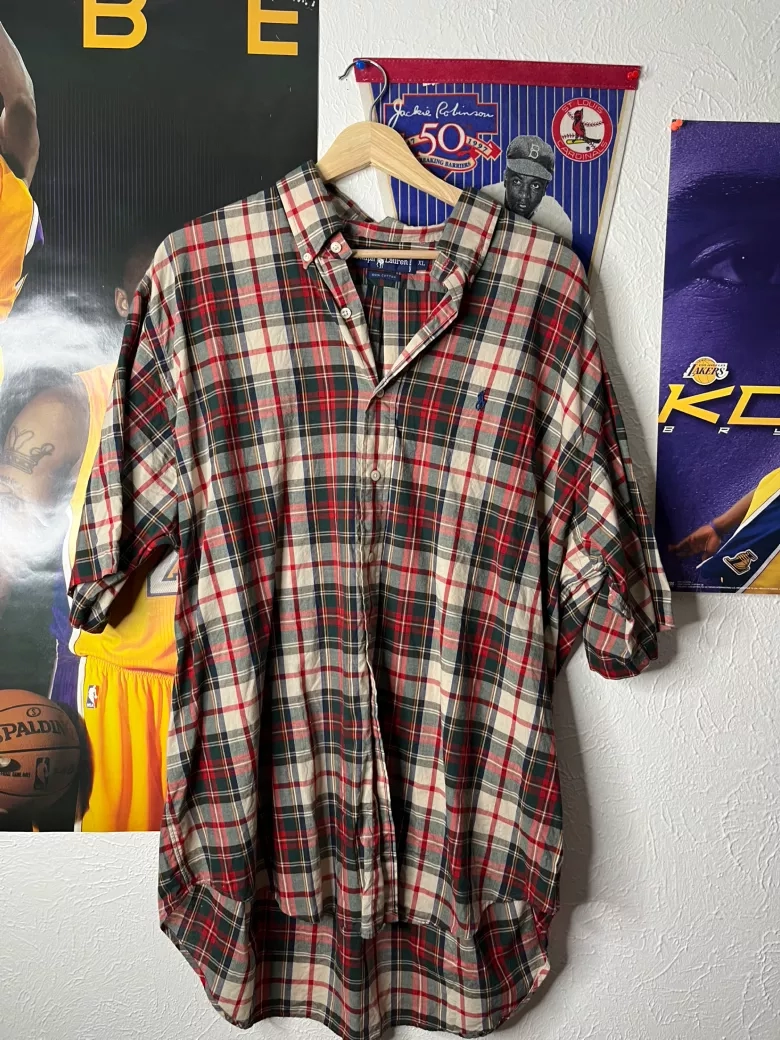 Ralph Lauren Vintage Plaid Flannel