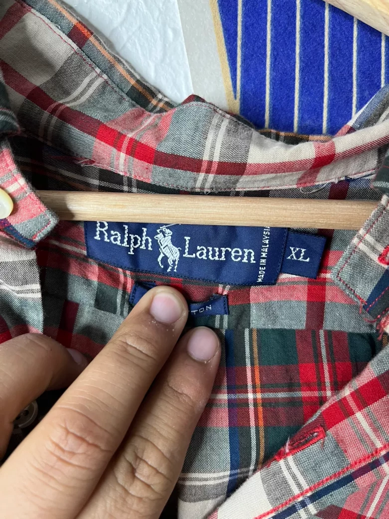 Ralph Lauren Vintage Plaid Flannel