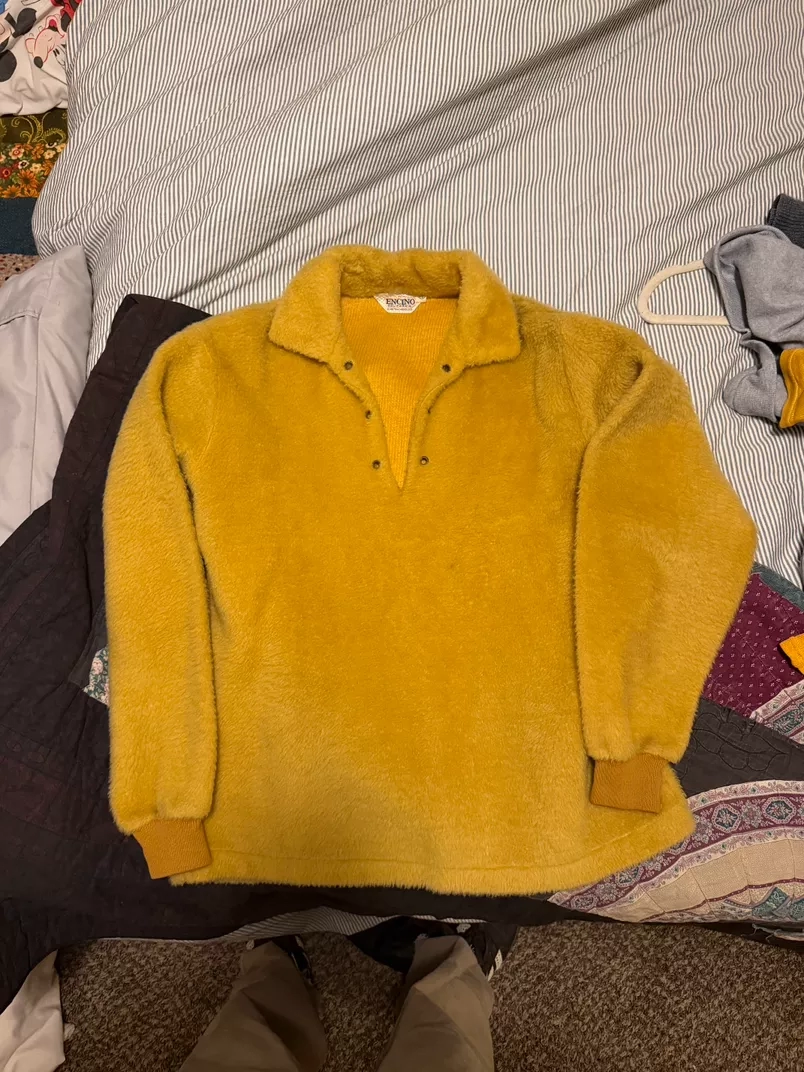 50s mohair pullover