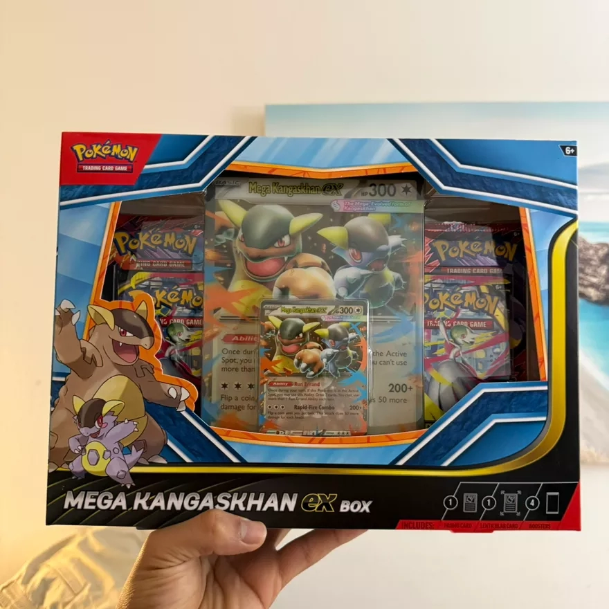 Mega Kangaskhan EX Box Pokemon Trading Card Game
