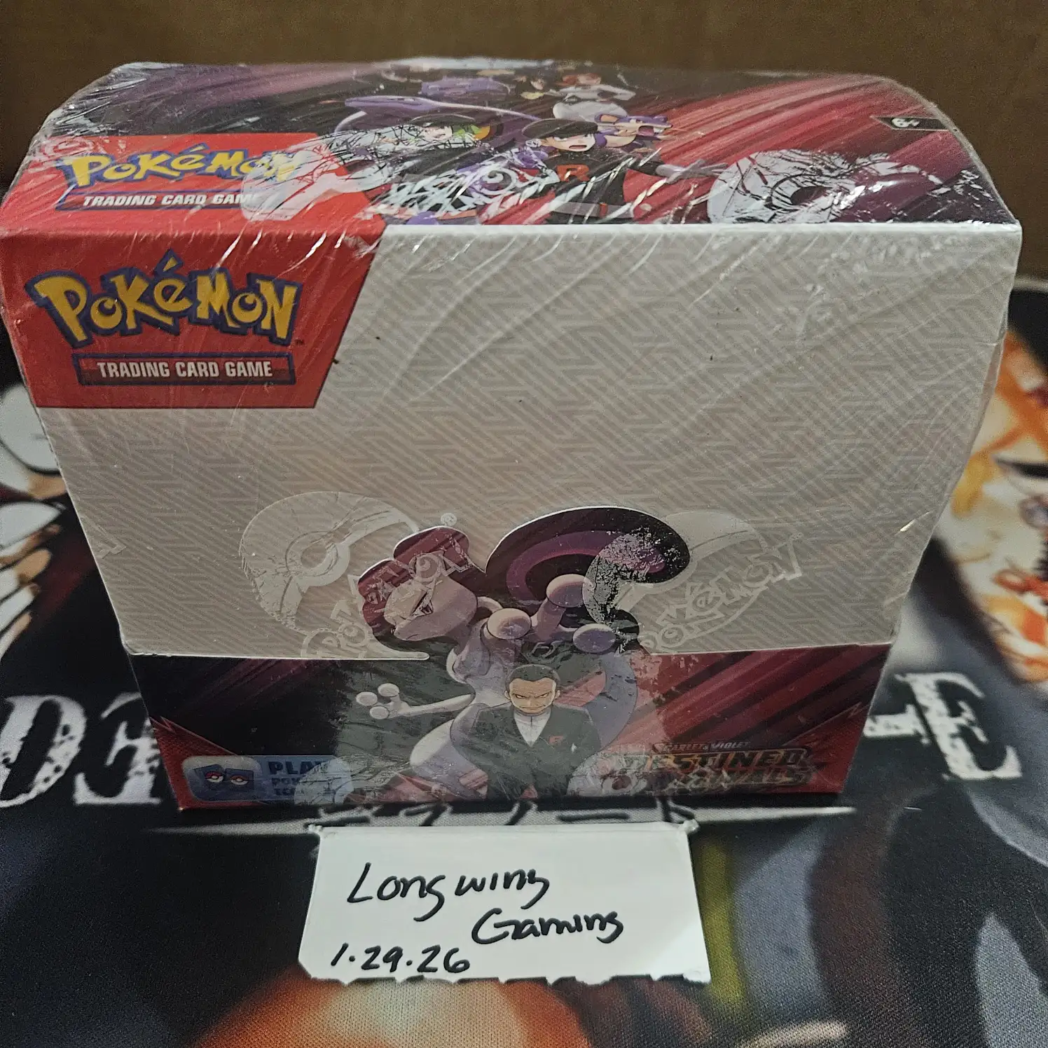 Pokemon Destined Rivals Booster Box