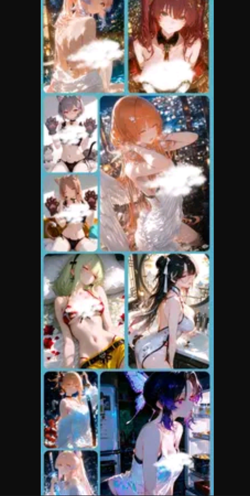 Peach Trap Anime Card A6