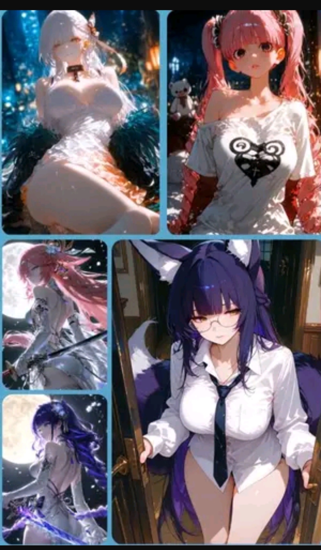 Peach Trap Anime Card A6