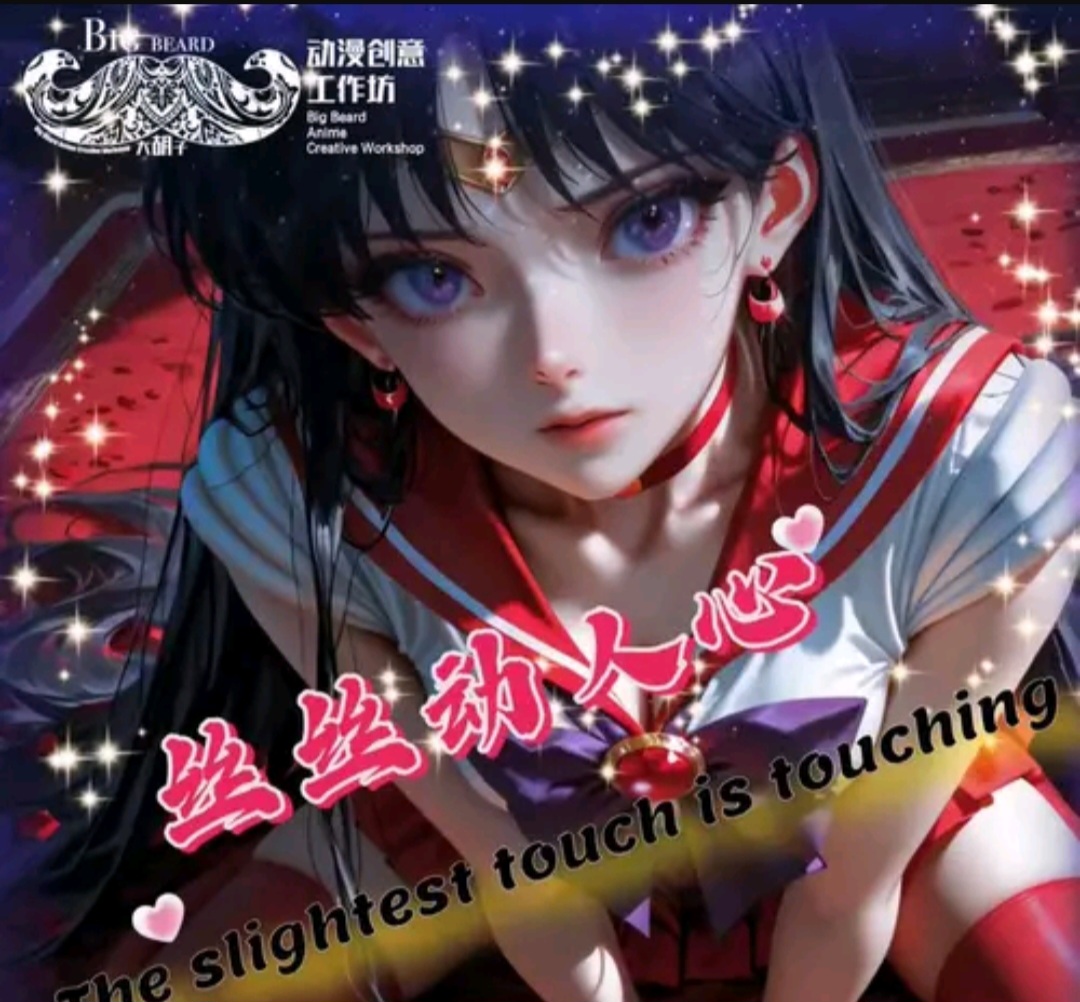 Big Beard Anime Creative Workshop Art