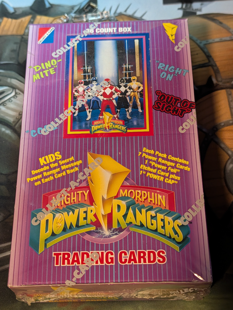 Sealed Box of PowerRangers! Series 1