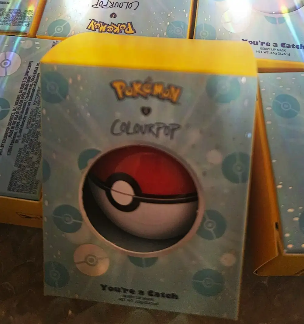 ColourPop x Pokemon Berry Lip Mask - You're a Catch