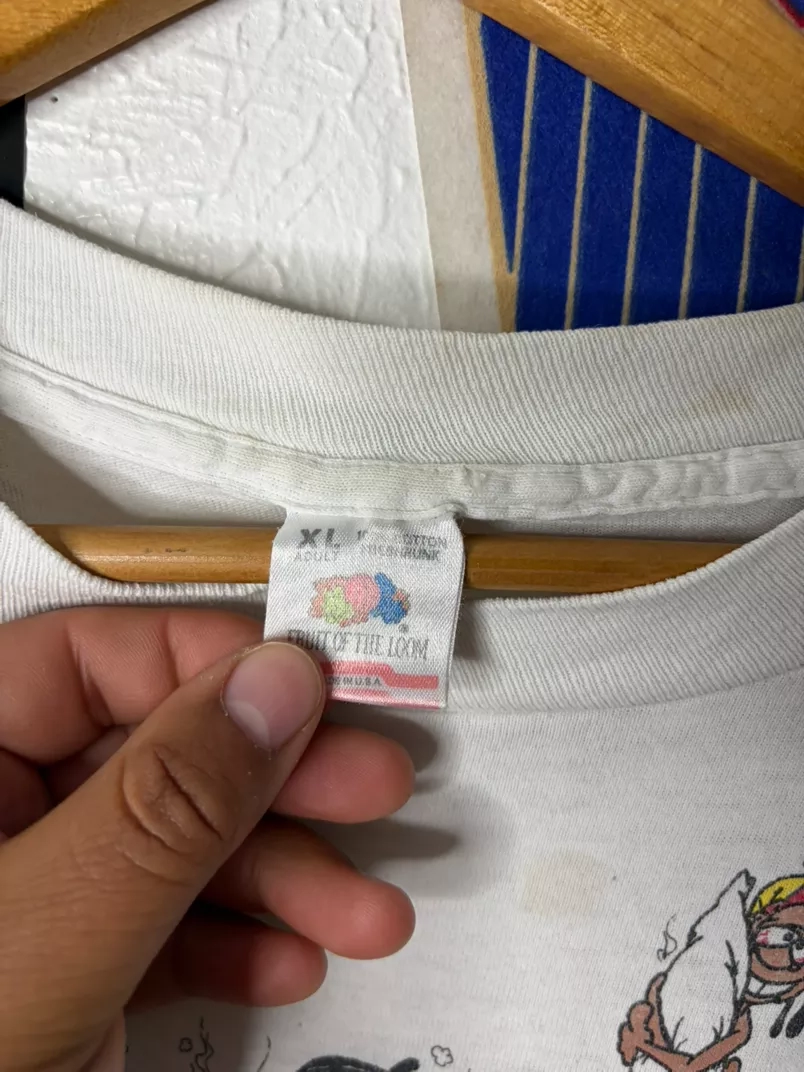 Vintage Rastafarian Character Graphic T-Shirt