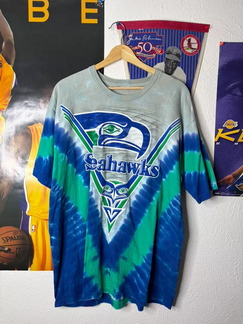 Vintage Seahawks Tie-Dye Tee