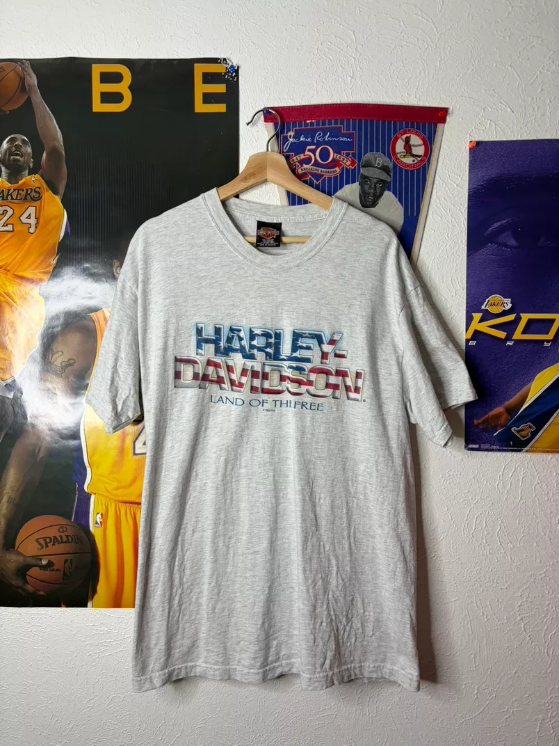 Vintage Harley-Davidson Land of the Free T-Shirt