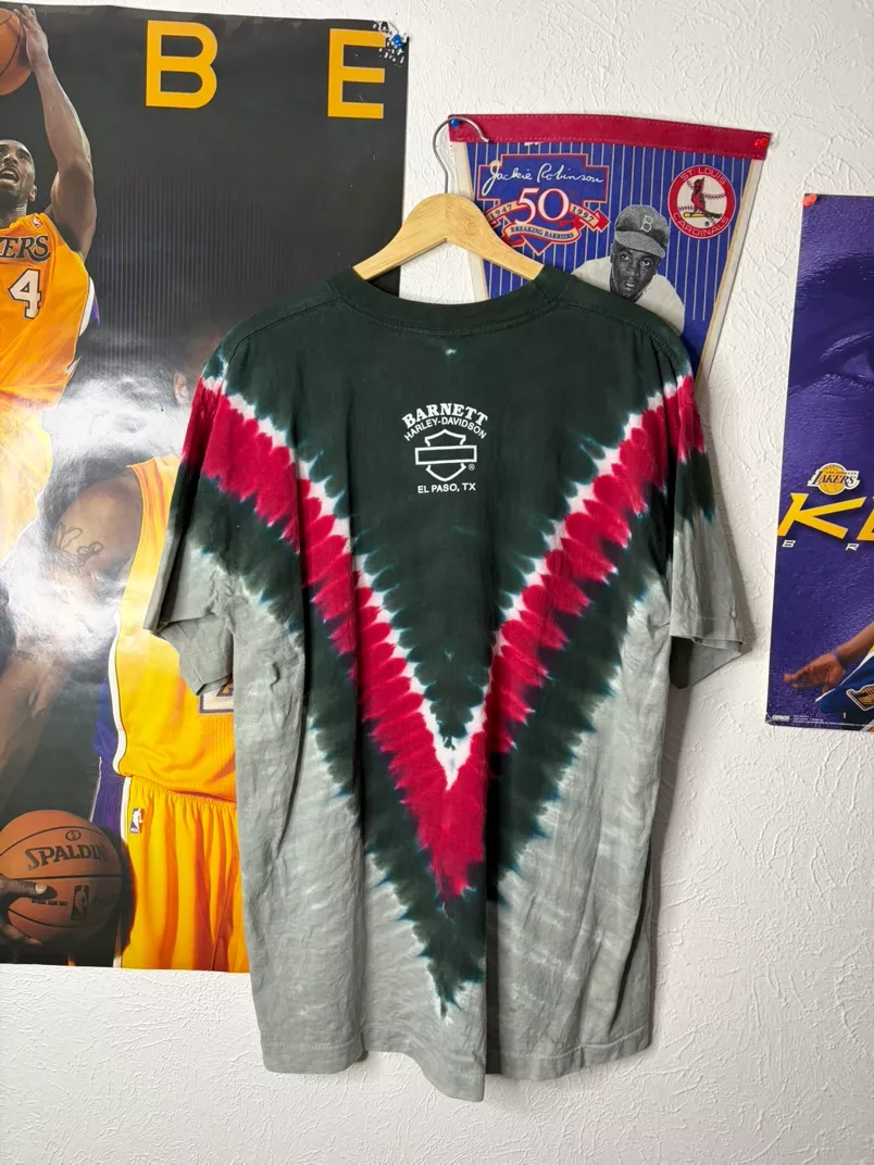 Vintage Harley Davidson Tie-Dye T-Shirt