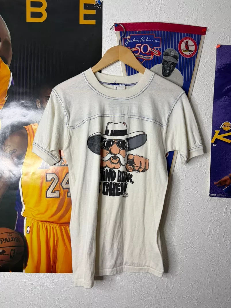 Vintage "Hand Back, Chew" Cartoon Character T-Shirt