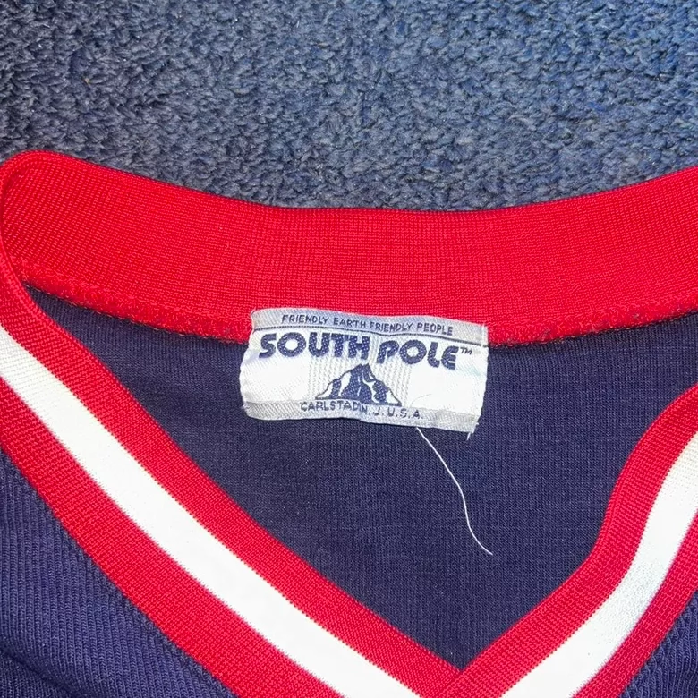 South Pole "Real Gear" Colorblock V-Neck Sweatshirt