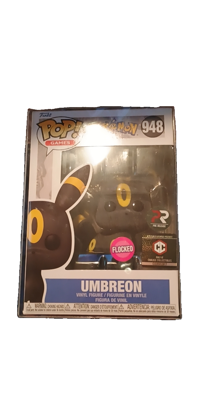 Funko Pop! Pokemon Umbreon 948 Flocked Vinyl Figure