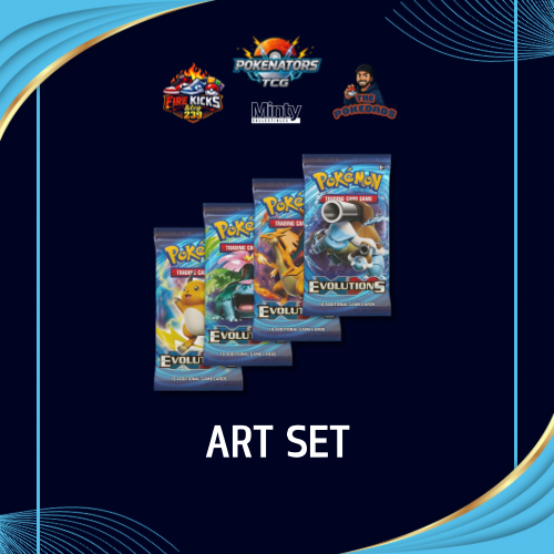 XY Evolutions Box Break (Preorder) - 4 Packs/Art Set