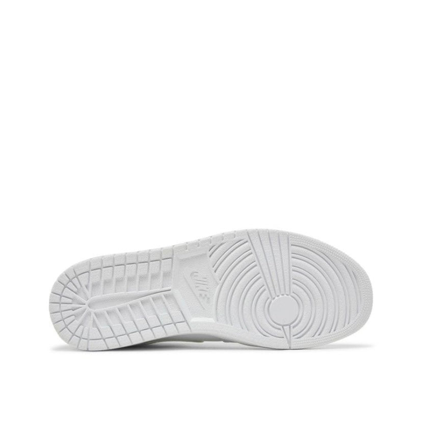 Jordan 1 Mid Triple White