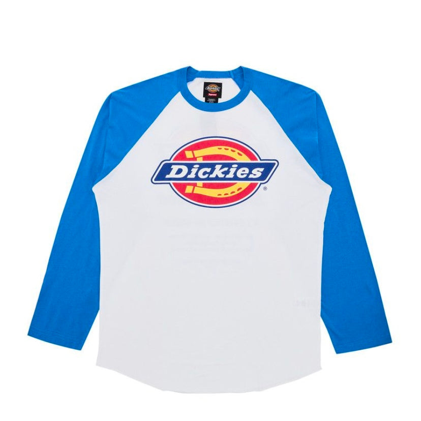 Supreme x Dickies Long Sleeve T Shirt Blue White