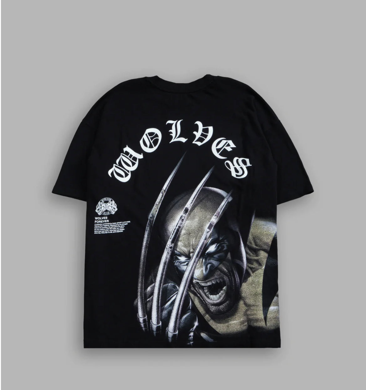 Darc Sport T Shirt x Marvel Wolverine Chopper Black Size M