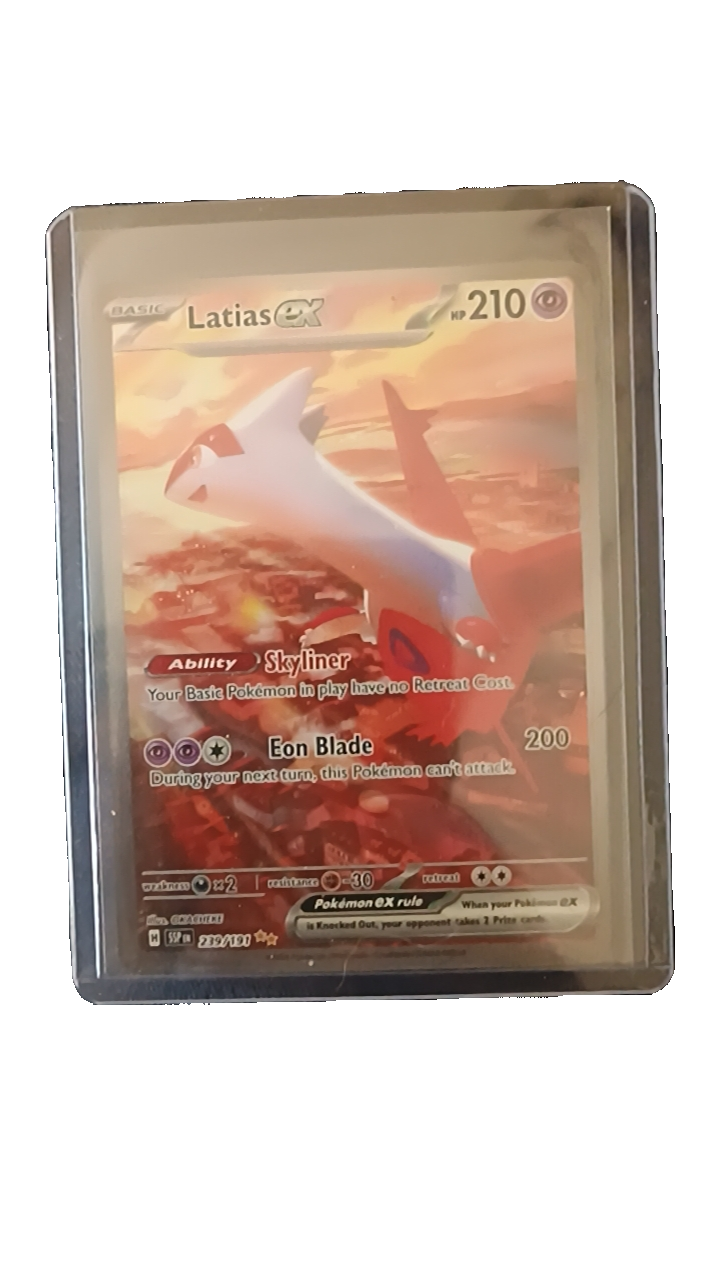 Latias EX Scarlet & Violet TCG Card