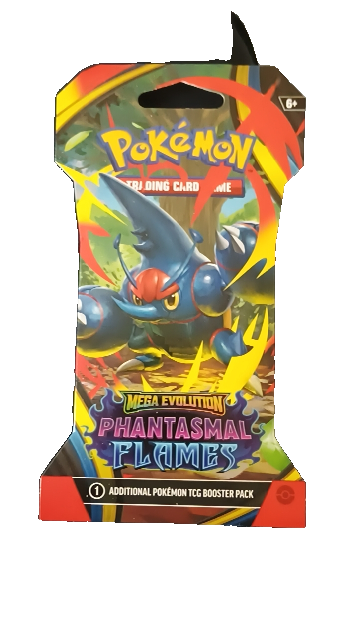 Pokemon TCG Phantasmal Flames Mega Evolution Booster Pack