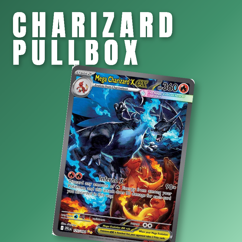 CHARIZARD X EX PULLBOX