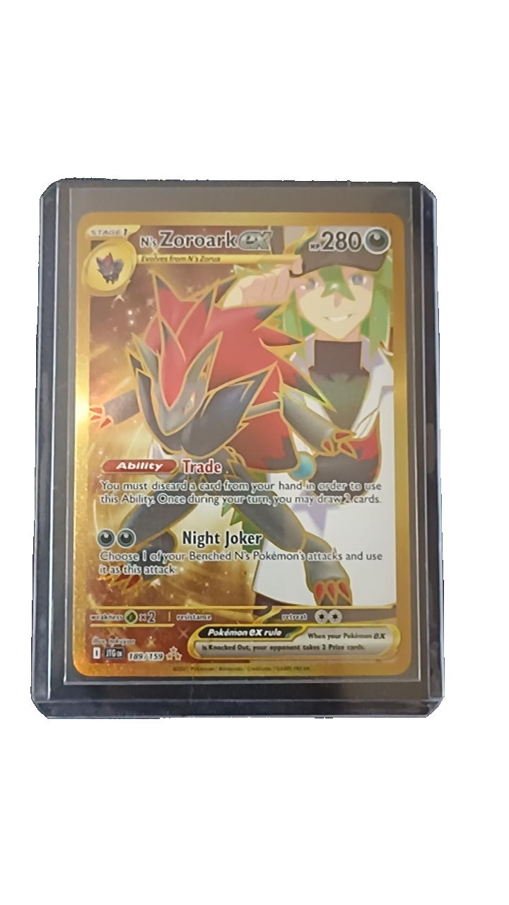 N's Zoroark VSTAR Gold Card