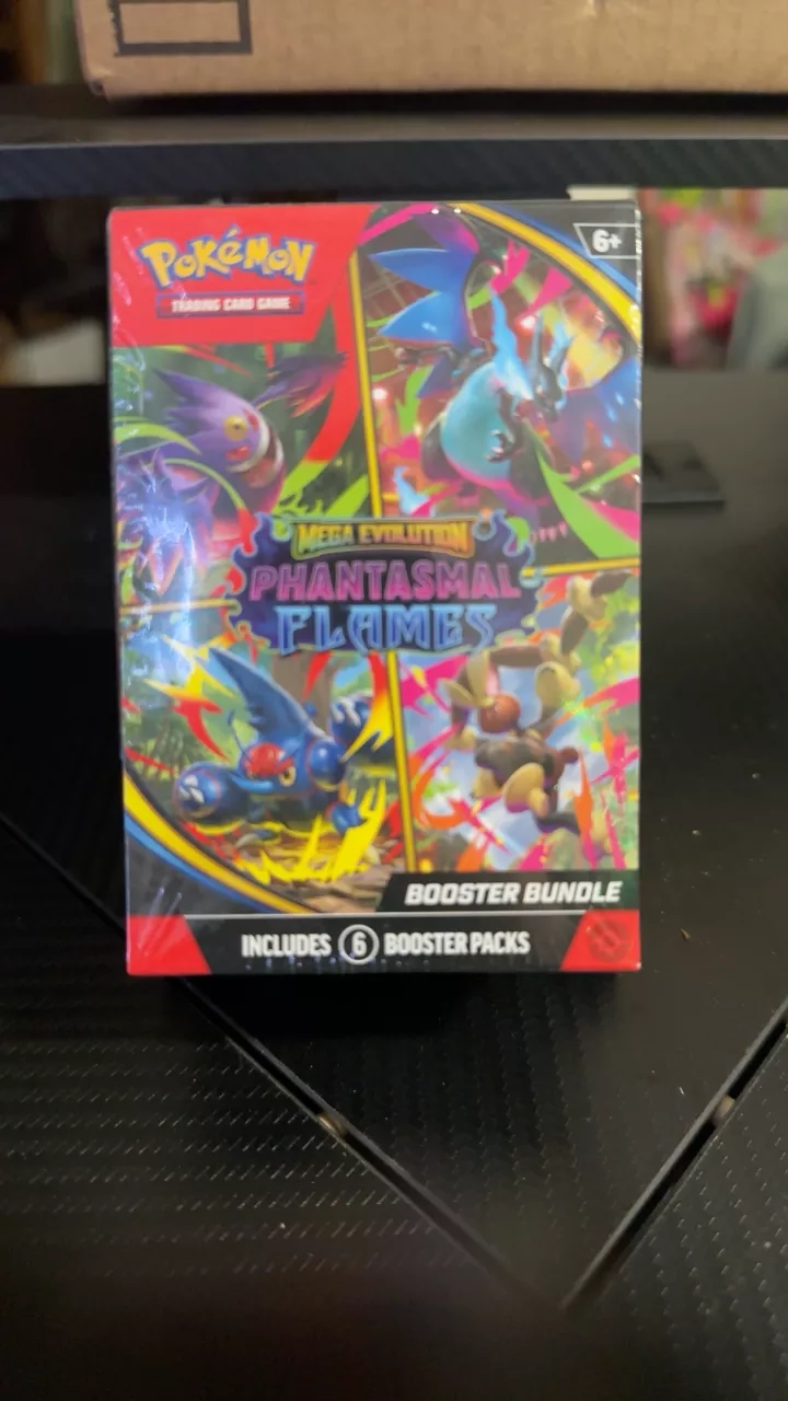 Pokemon Mega Evolution Phantasmal Flames Booster Bundle