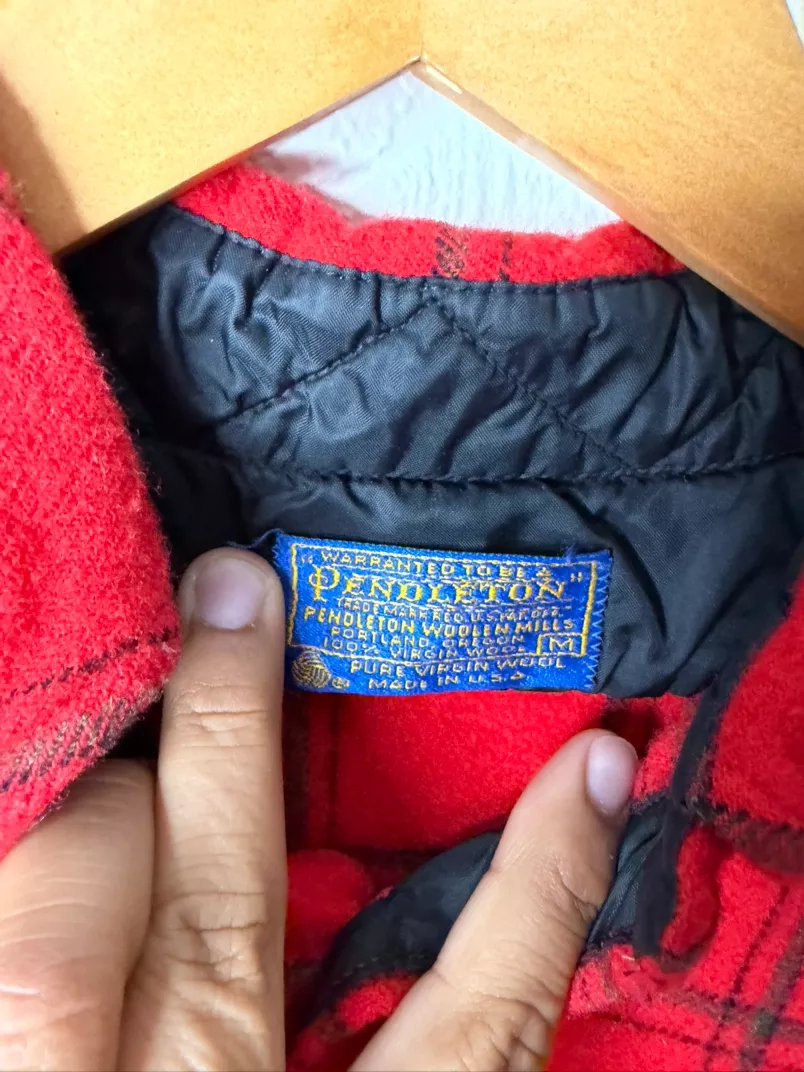 Classic Red Plaid Flannel Button-Up Shirt