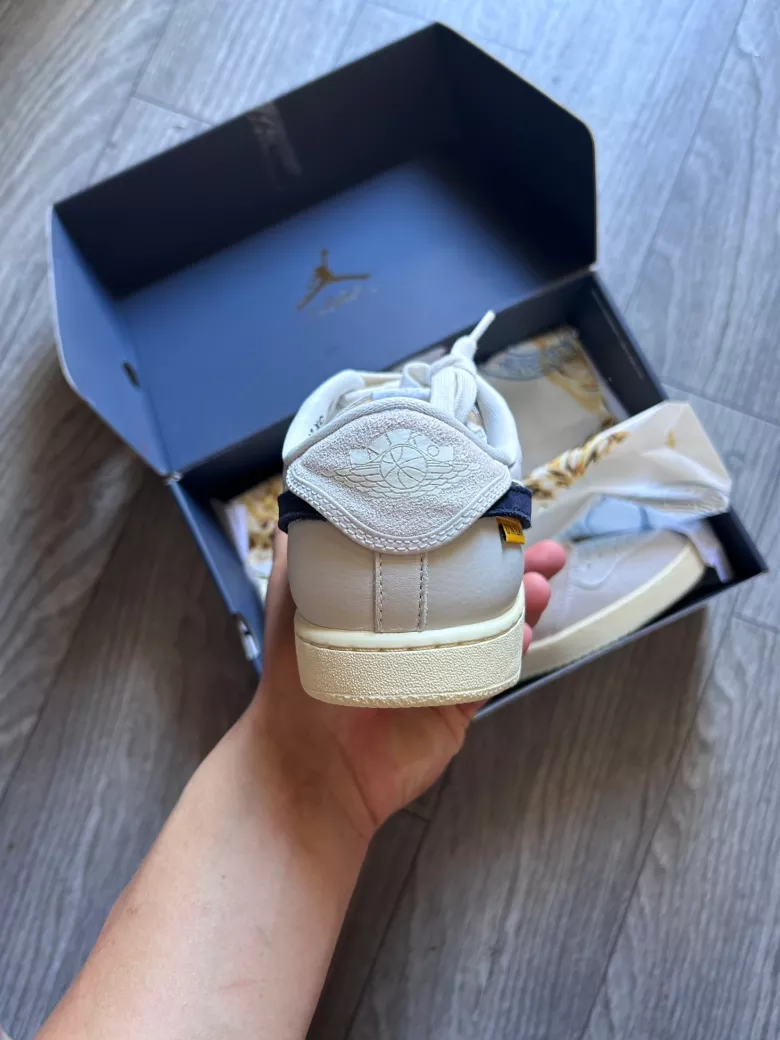 Union x Air Jordan 1 Retro Low OG sail leather