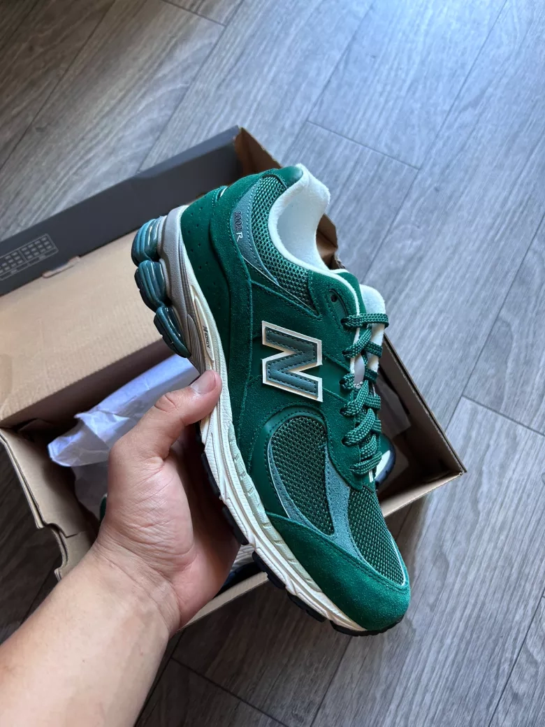 New Balance 2002R "Dark Green Suede"