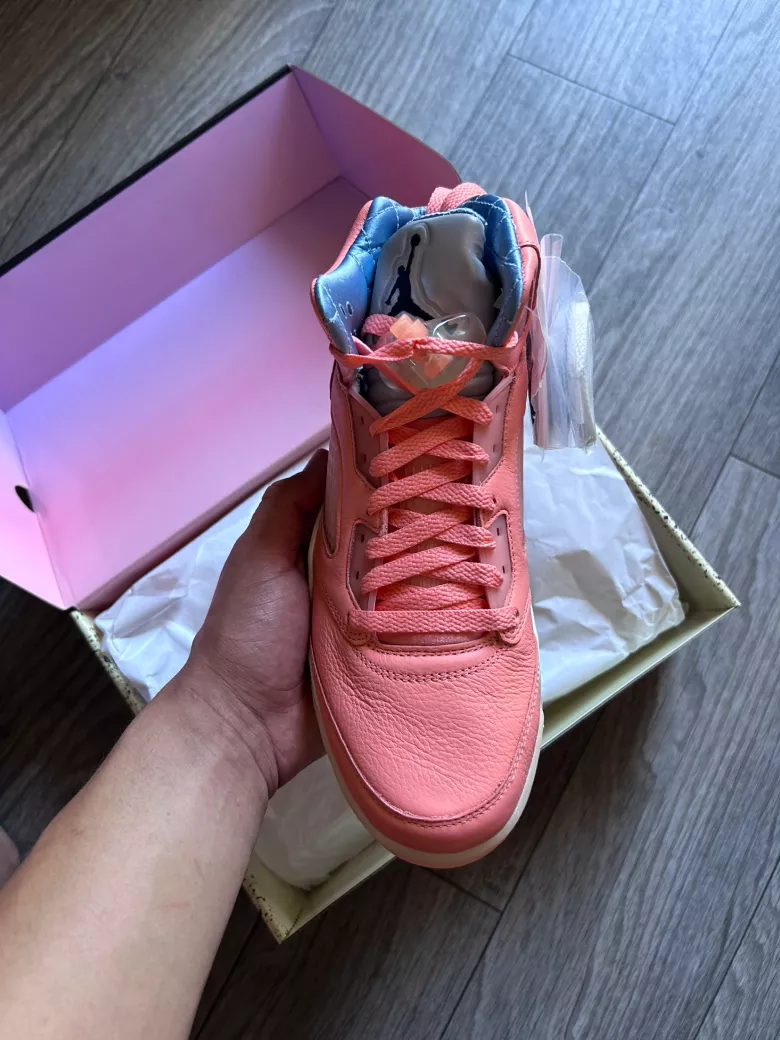 Air Jordan 5 dj Khalid crimson bliss