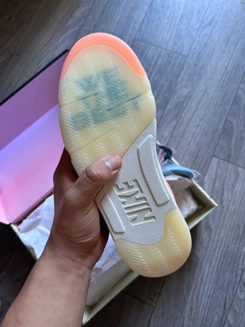 Air Jordan 5 dj Khalid crimson bliss