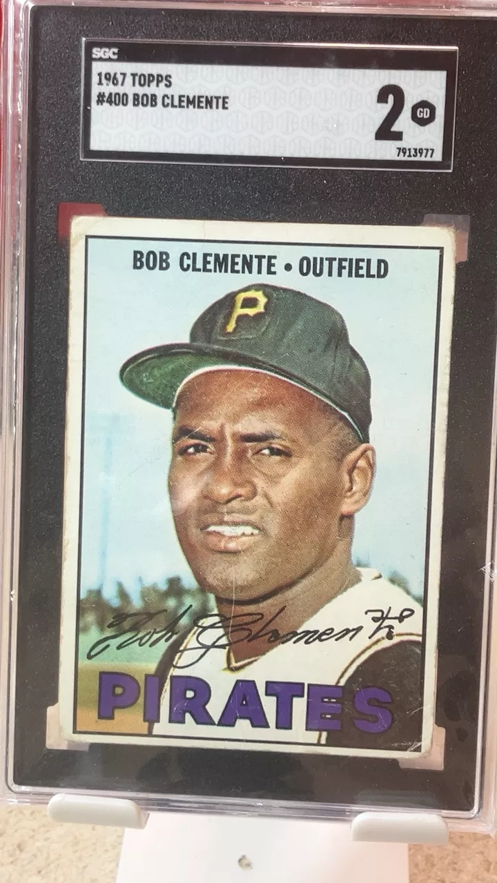 1967 Topps Bob Clemente #400 SGC 2 GD Baseball Card
