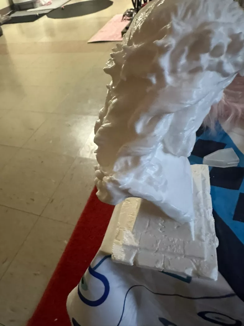 Classical Zeus Bust Statue - White Marble Finish