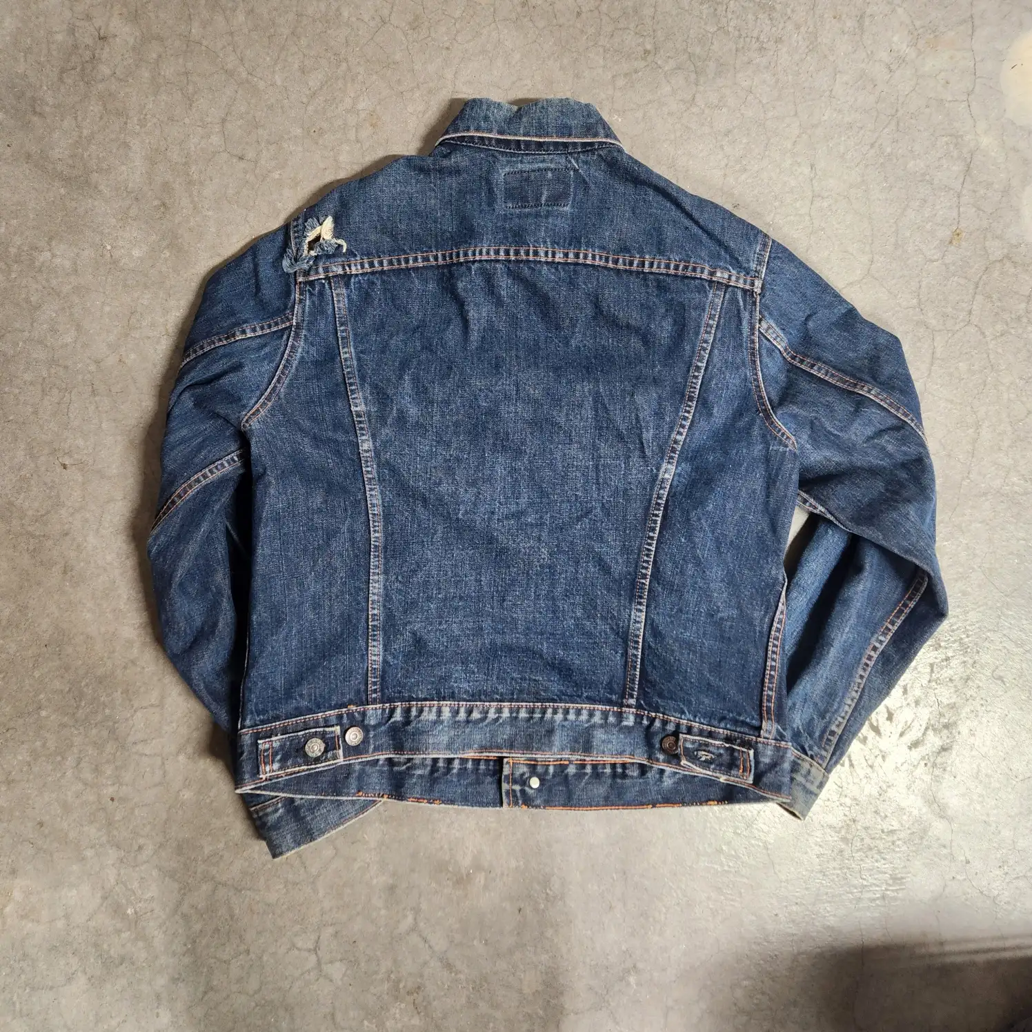 Dark Indigo Big E Levis type 3