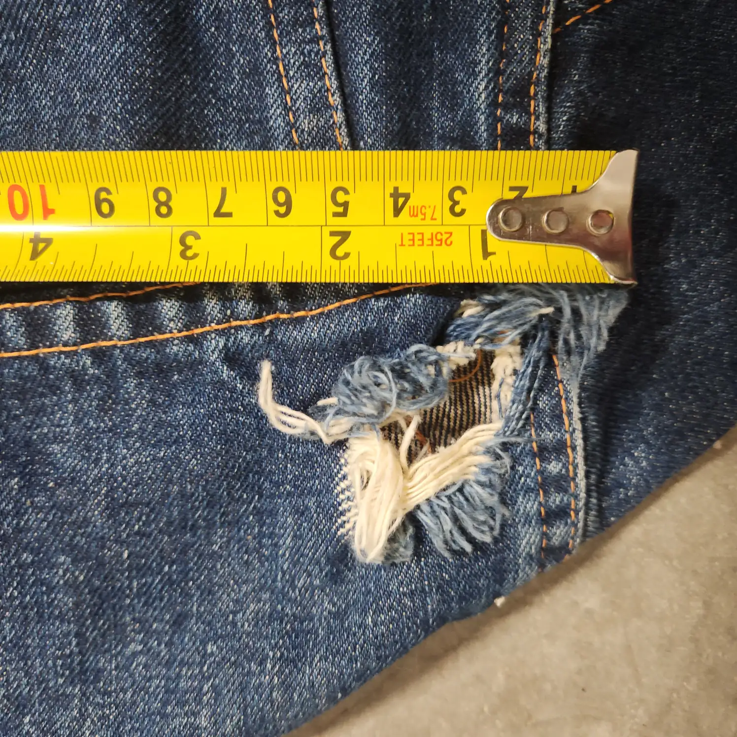 Dark Indigo Big E Levis type 3