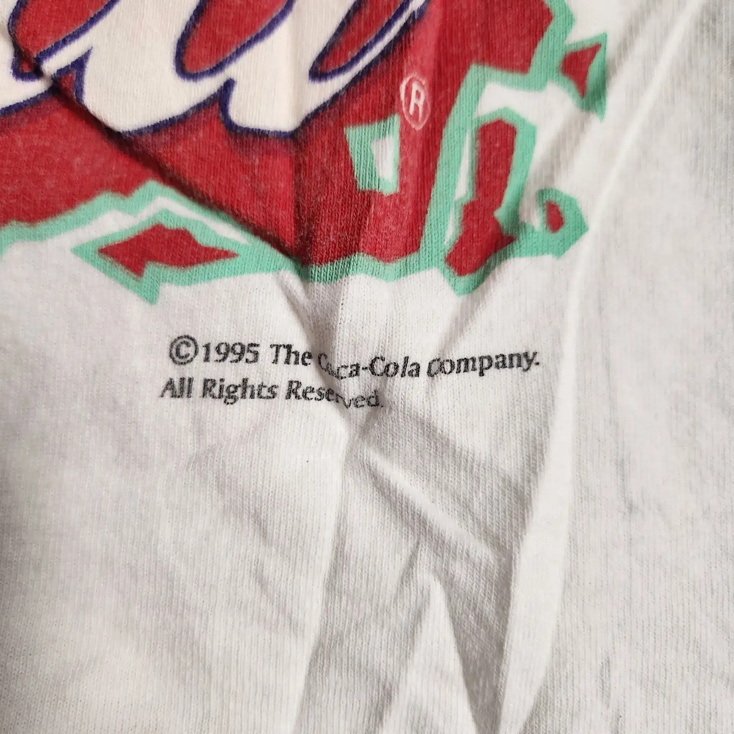 90s coke promo made in usa tee